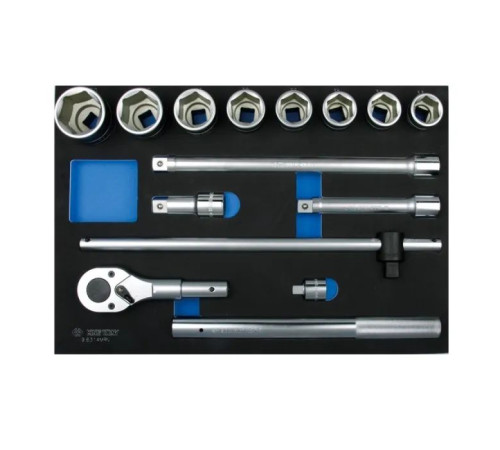 Набор инструментов KING TONY торцевых головок с принадлежностью 3/4