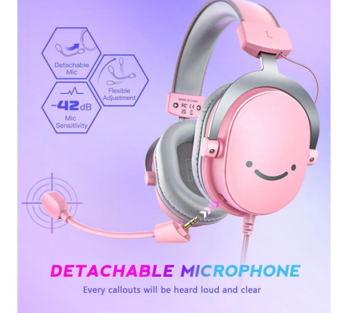 Наушники Fifine H9P Pink (H9P)