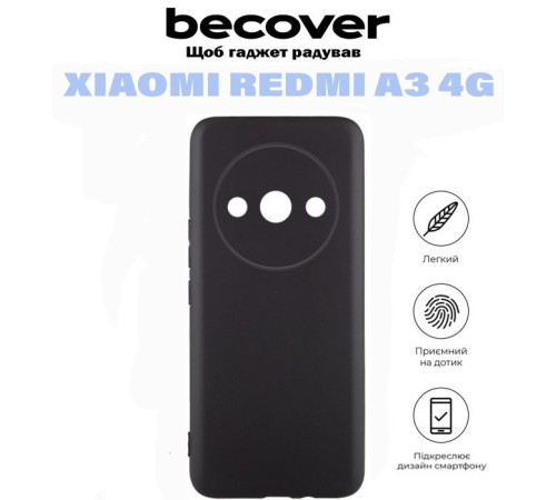 Чехол для мобильного телефона BeCover Xiaomi Redmi A3 4G Black (710921)