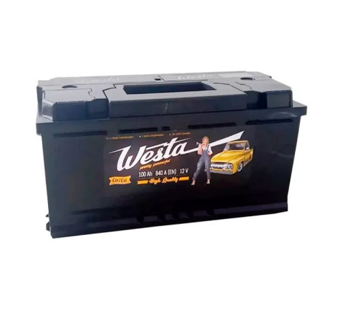 Аккумулятор автомобильный Westa 6CT-100 А Pretty Powerful