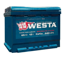 Аккумулятор автомобильный Westa 6CT-65 А (0)