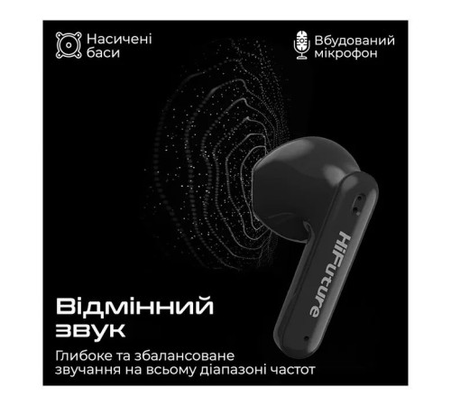 Наушники HiFuture ColorBuds2 Black (colorbuds2.black)