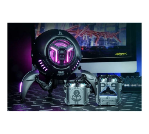 Наушники GravaStar Sirius Pro TWS BT 5.2 Battle-Worn Gray (GRAVASTARP9_WDG)