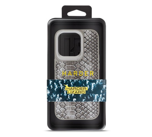 Чехол для мобильного телефона Harder Lizard Apple iPhone 15 Pro Grey (ARM76872)