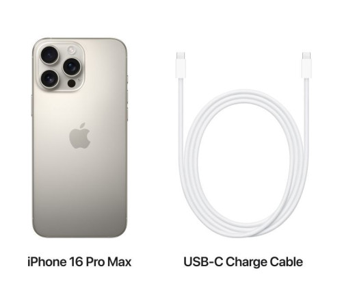 Мобильный телефон Apple iPhone 16 Pro Max 512GB Natural Titanium (MYX33)