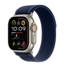 Смарт-часы Apple Watch Ultra 2 2024 GPS + Cellular 49mm Natural Titanium Case с Blue Trail Loop - M/L (MX4L3UL/A)