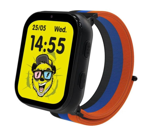 Смарт-часы Gelius Pro GP-PK008 (Rainbow) Black Kids smart watch with GPS/4G (Pro GP-PK008 (Rainbow) Black)