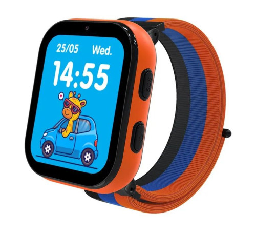 Смарт-часы Gelius Pro GP-PK008 (Rainbow) Black Kids smart watch with GPS/4G (Pro GP-PK008 (Rainbow) Black)