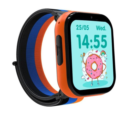 Смарт-часы Gelius Pro GP-PK008 (Rainbow) Black Kids smart watch with GPS/4G (Pro GP-PK008 (Rainbow) Black)