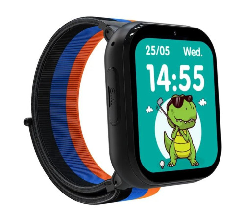 Смарт-часы Gelius Pro GP-PK008 (Rainbow) Black Kids smart watch with GPS/4G (Pro GP-PK008 (Rainbow) Black)