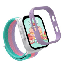 Смарт-часы Gelius Pro GP-PK008 (Rainbow) White Kids smart watch with GPS/4G (Pro GP-PK008 (Rainbow) White)