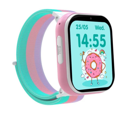 Смарт-часы Gelius Pro GP-PK008 (Rainbow) White Kids smart watch with GPS/4G (Pro GP-PK008 (Rainbow) White)