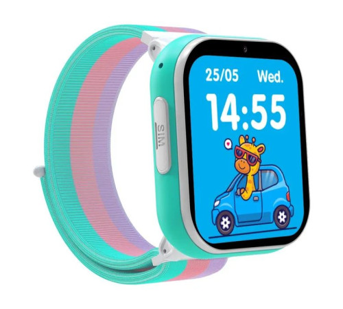 Смарт-часы Gelius Pro GP-PK008 (Rainbow) White Kids smart watch with GPS/4G (Pro GP-PK008 (Rainbow) White)