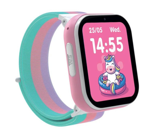 Смарт-часы Gelius Pro GP-PK008 (Rainbow) White Kids smart watch with GPS/4G (Pro GP-PK008 (Rainbow) White)