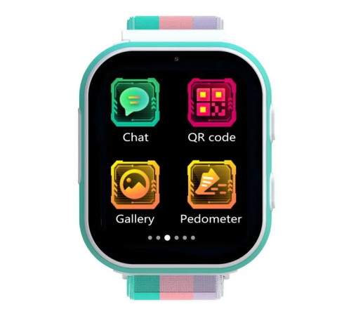 Смарт-часы Gelius Pro GP-PK008 (Rainbow) White Kids smart watch with GPS/4G (Pro GP-PK008 (Rainbow) White)