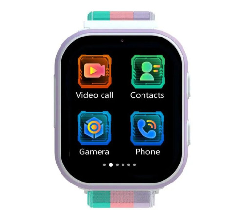 Смарт-часы Gelius Pro GP-PK008 (Rainbow) White Kids smart watch with GPS/4G (Pro GP-PK008 (Rainbow) White)