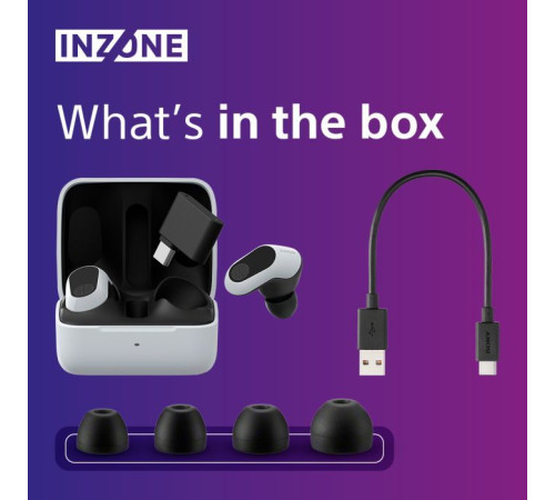 Наушники Sony INZONE Buds White (WFG700NW.CE7)