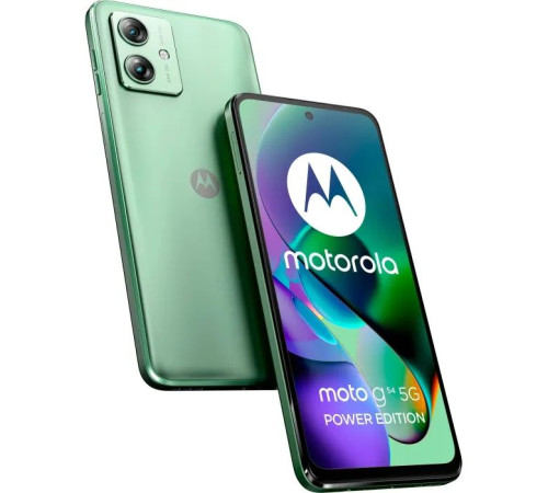 Мобильный телефон Motorola G54 Power 8/256Gb Mint Green (PB0W0020UA)