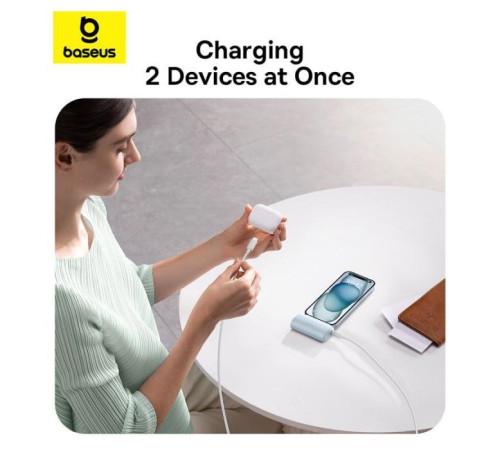 Батарея универсальная Baseus Compact 4900mAh 20W Type-C, Black (PPWC05T) (P10068302112-00)