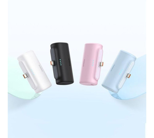 Батарея универсальная Baseus Compact 4900mAh 20W Type-C, White (PPWC05T) (P10068302212-00)