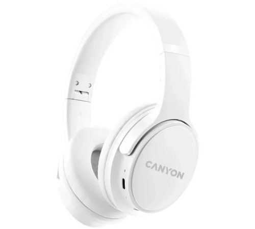 Наушники Canyon OnRiff 4 Bluetooth White (CNS-CBTHS4W)