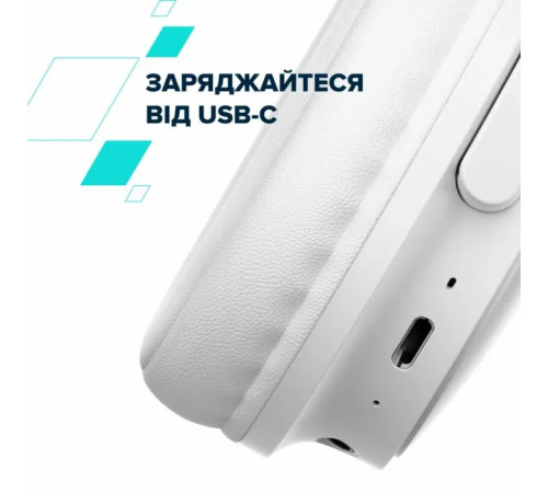 Наушники Canyon OnRiff 4 Bluetooth White (CNS-CBTHS4W)