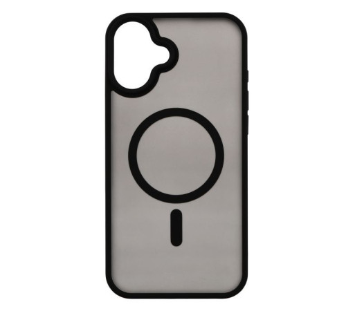 Чехол для мобильного телефона 2E iPhone 16 Plus Soft Touch MagSafe Cover black (2E-IPH-16PL-OCLS-BK)