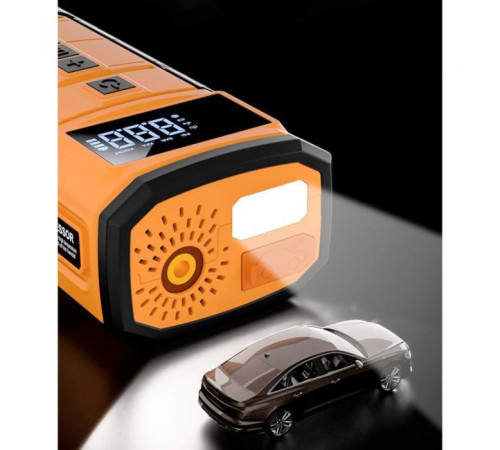 Пуско зарядное устройство Aspiring Jump 3 8000mAh Power bank 3-in-1 with inflator, compressor, car charging (JM8000PIWC)
