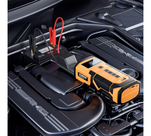 Пуско зарядное устройство Aspiring Jump 3 8000mAh Power bank 3-in-1 with inflator, compressor, car charging (JM8000PIWC)