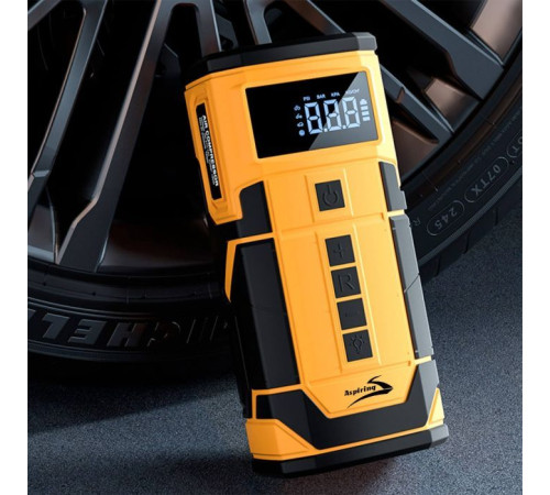 Пуско зарядное устройство Aspiring Jump 3 8000mAh Power bank 3-in-1 with inflator, compressor, car charging (JM8000PIWC)