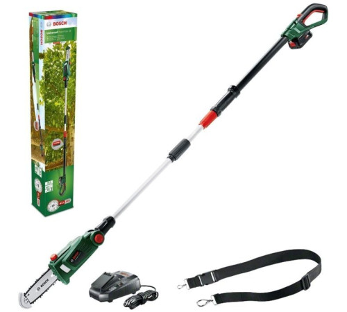 Цепная пила Bosch UniversalChainPole 18 аккумуляторная телескопическая (0.600.8B3.100)