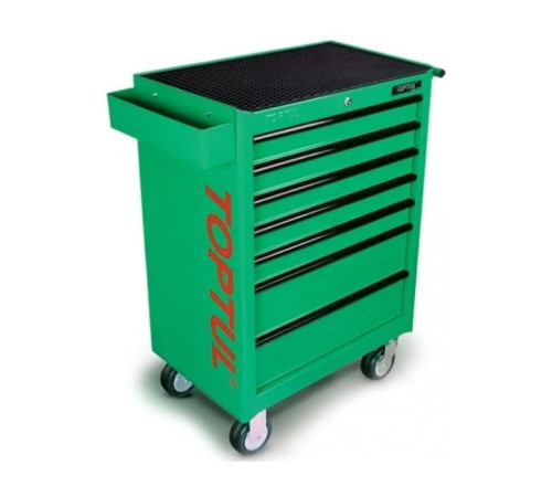 Набор инструментов Toptul в тележке 7 секций 227ед. (GCAJ0001)