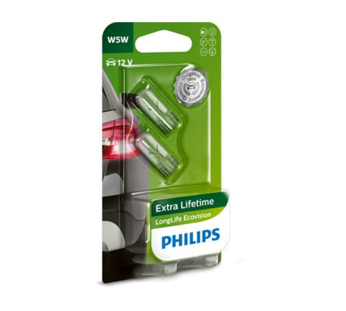  Автолампа Philips 5W (12961 LLECO B2) 