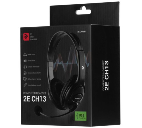 Наушники 2E CH13 Over-Ear USB (2E-CH13SU)