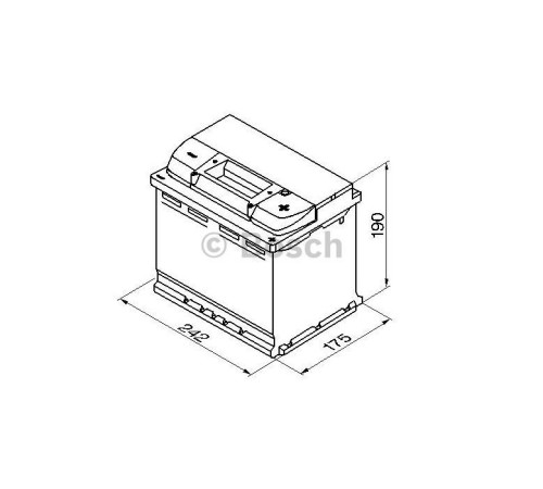 Аккумулятор автомобильный Bosch 60А (0 092 S40 050)