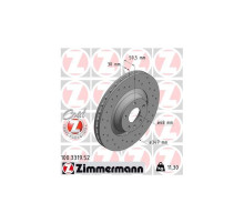 Тормозной диск ZIMMERMANN 100.3319.52