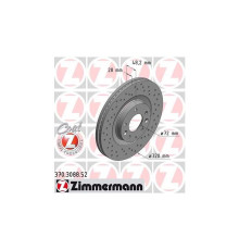 Гальмівний диск ZIMMERMANN 370.3088.52
