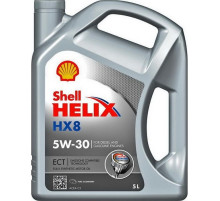 Моторное масло Shell Helix HX8 ECT 5W30 5л (6011)