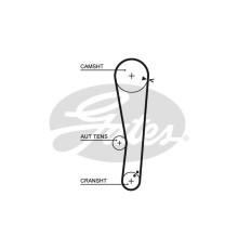 Ремінь ГРМ Gates 5568XS