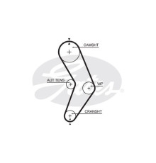 Ремень ГРМ Gates 5662XS