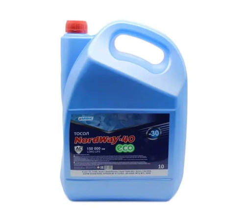 Тосол МФК NordWay-40 ECO (-25С) ПЭ кан. 8.87кг (30822)