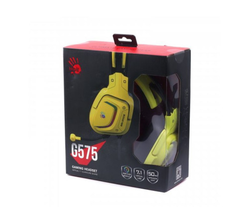 Наушники A4Tech Bloody G575 Punk Yellow