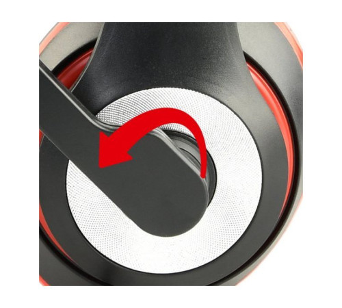 Наушники Gembird MHS-03-BKRD Black/Red (MHS-03-BKRD)