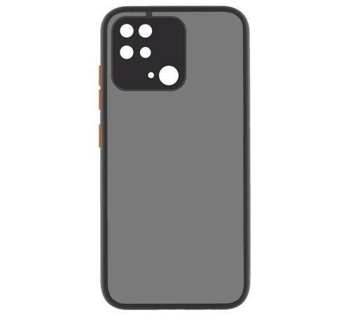 Чехол для мобильного телефона MakeFuture Xiaomi Redmi 10C Frame (Matte PC+TPU) Black (MCMF-XR10CBK)
