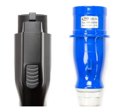 Зарядное устройство для электромобиля HiSmart Type 1-CEE, 6-32A, 7.2кВт, 1 фазное, 5м (EV200030)