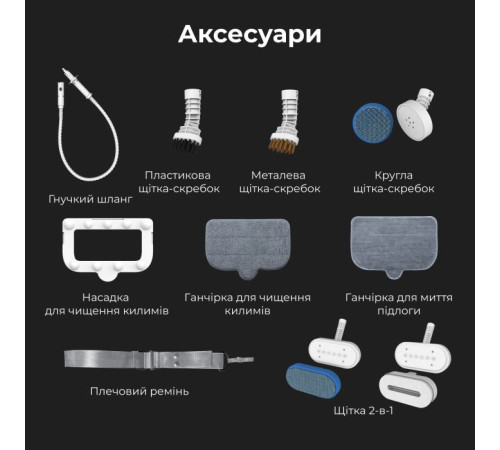 Пароочиститель AENO ASM0001
