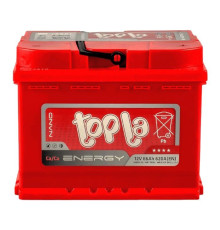 Аккумулятор автомобильный Topla 66 Ah/12V Energy Euro (108 066)