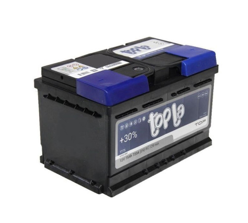 Аккумулятор автомобильный Topla 75 Ah/12V TOP Euro (118 072)