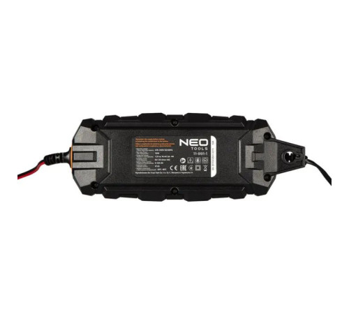 Зарядное устройство для автомобильного аккумулятора Neo Tools 4A/70Вт, 3-120Ah, для кислотных/AGM/GEL (11-891)