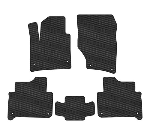 Коврик в салон EVAtech Audi Q7 (4L) 7 seats 2005-2015 1 поколение (AU38C5AV8RBB)